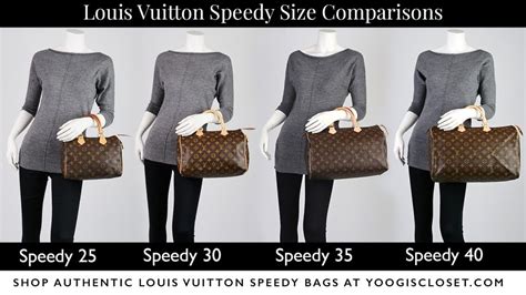 30 speedy louis vuitton|louis Vuitton Speedy size chart.